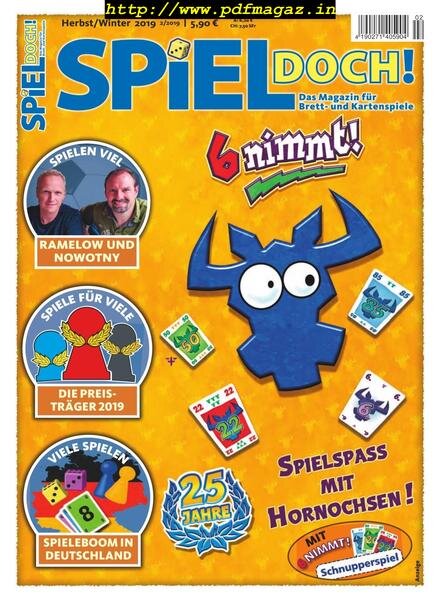 Spiel Doch! – Herbst-Winter 2019 Cover