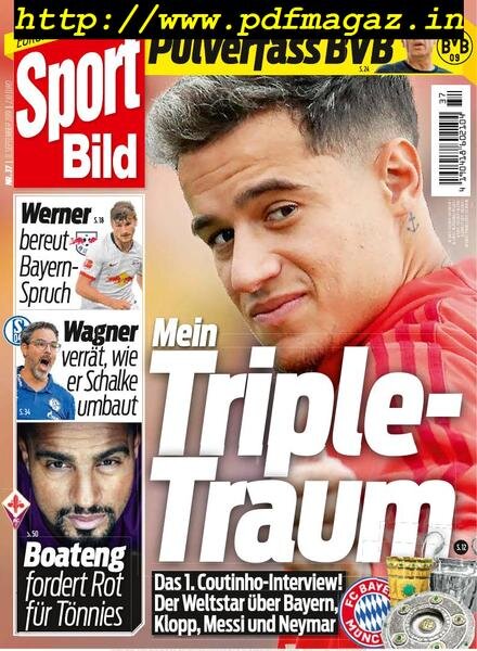 Sport Bild – 11. September 2019 Cover