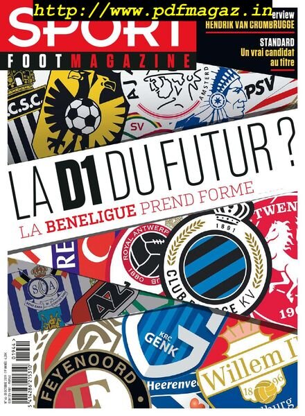 Sport Foot Magazine – 30 Octobre 2019 Cover