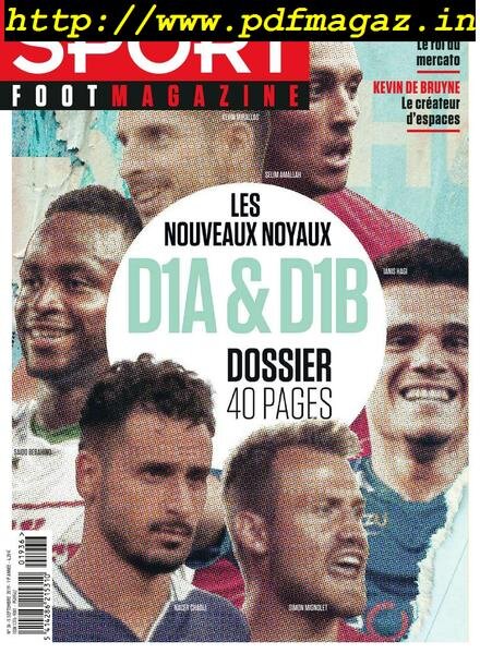 Sport Foot Magazine – 5 Septembre 2019 Cover