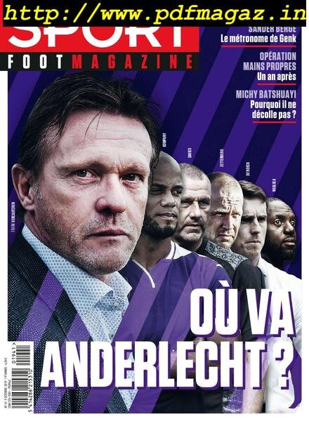 Sport Foot Magazine – 9 Octobre 2019 Cover