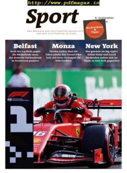 Sport Magazin – 08 September 2019