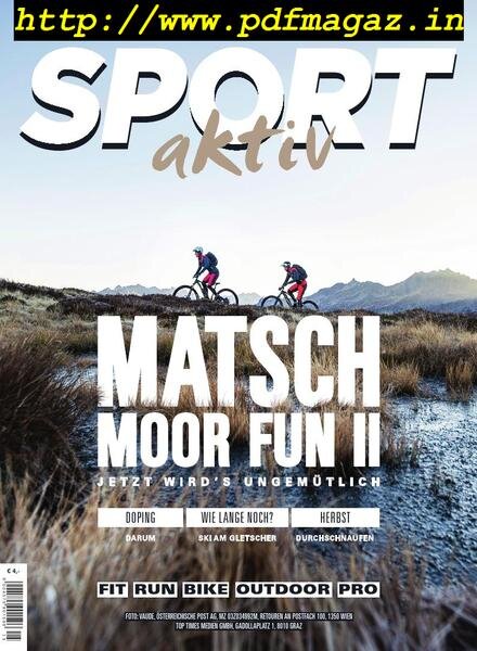 SPORTaktiv – Oktober 2019 Cover