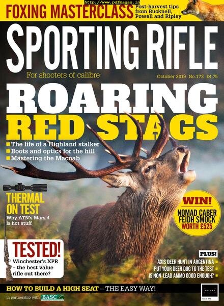 Sporting Rifle – October 2019 Cover