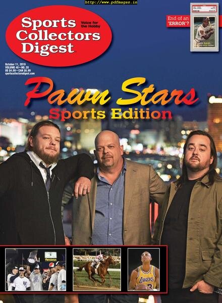Sports Collectors Digest – 23 September 2019 Cover