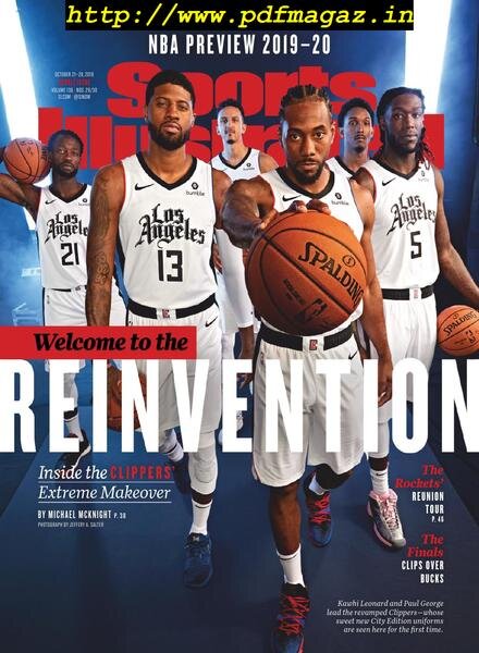 Sports Illustrated USA – October 21, 2019 Cover