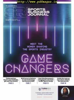 SportsBusiness Journal – 16 September 2019