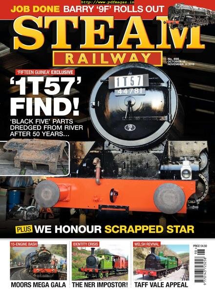 Steam Railway – 18 October 2019 Cover