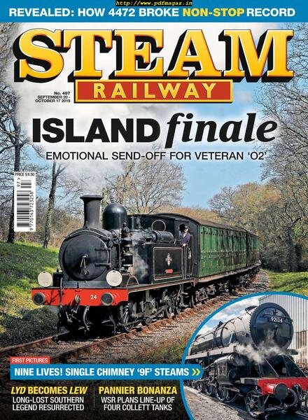 Steam Railway – 20 September 2019 Cover
