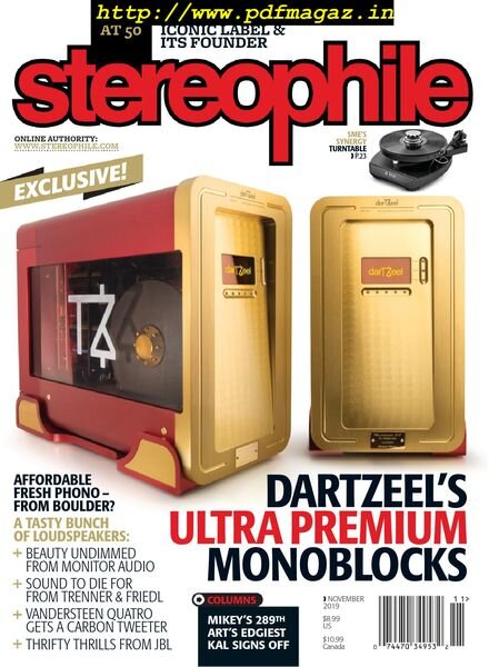 Stereophile – November 2019 Cover