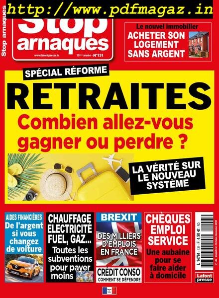Stop Arnaques – octobre-novembre 2019 Cover