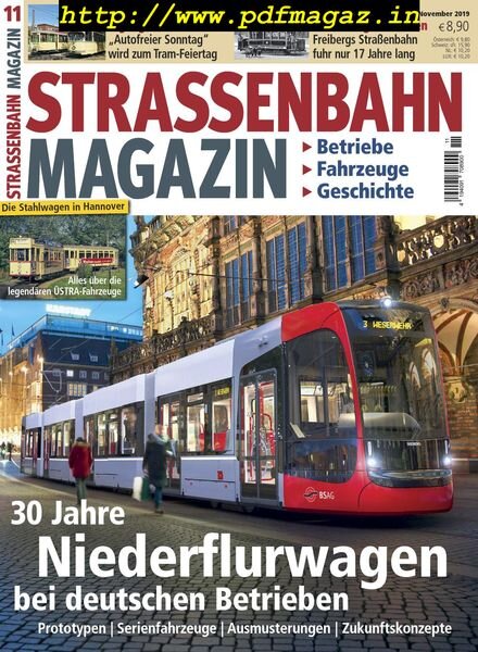 Strassenbahn Magazin – November 2019 Cover