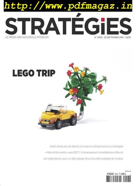 Strategies – 26 septembre 2019 Cover