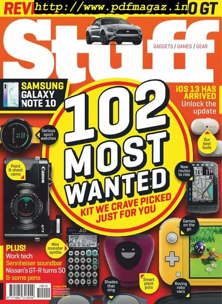 Stuff South Africa – October 2019 Cover