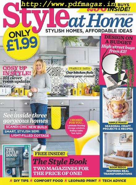 Style at Home UK – November 2019 Cover