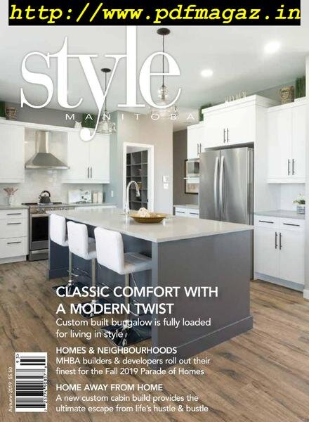 Style Manitoba – Autumn 2019 Cover