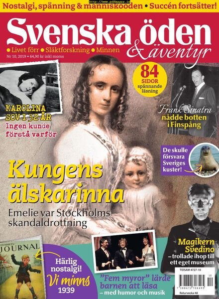 Svenska Oden & aventyr – 29 oktober 2019 Cover