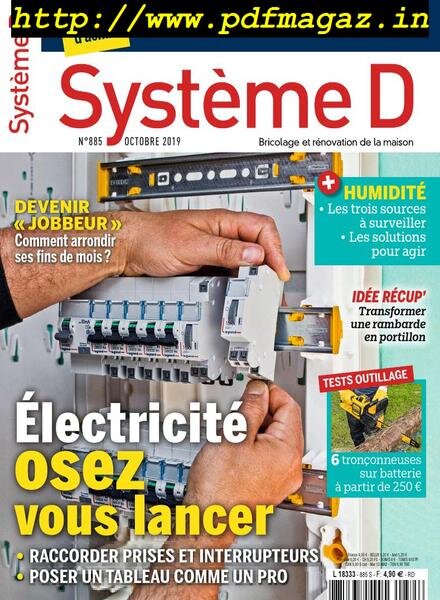 Systeme D – octobre 2019 Cover