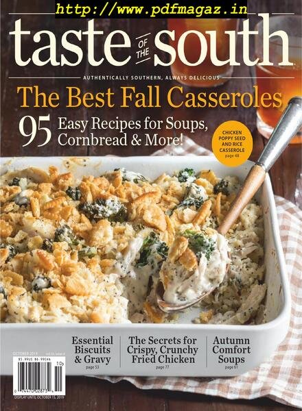 Taste of the South – October 2019 Cover
