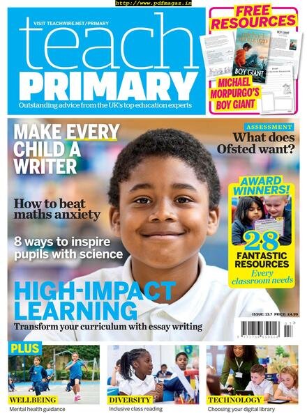 Teach Primary – October 2019 Cover