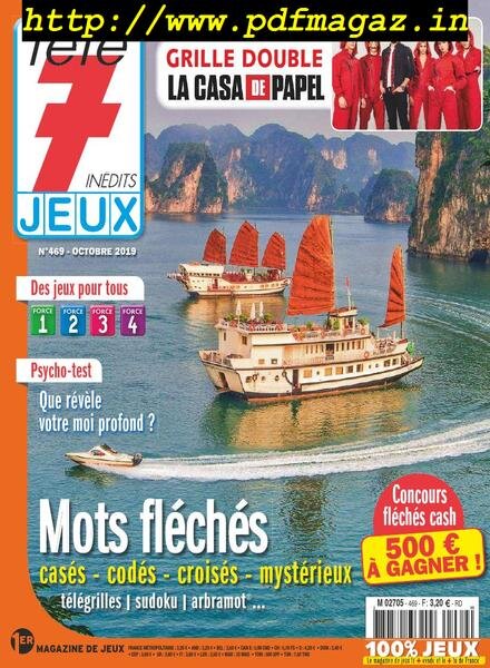Tele 7 Jeux – octobre 2019 Cover