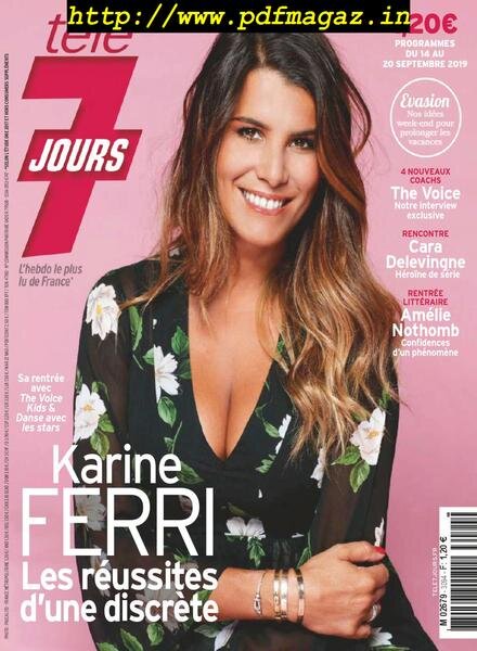 Tele 7 Jours – 20 septembre 2019 Cover