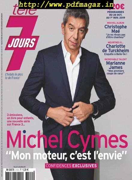 Tele 7 Jours – 26 octobre 2019 Cover
