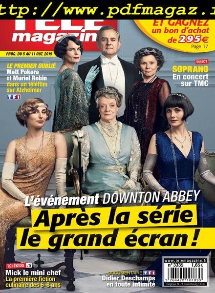 Telemagazine – 05 octobre 2019 Cover