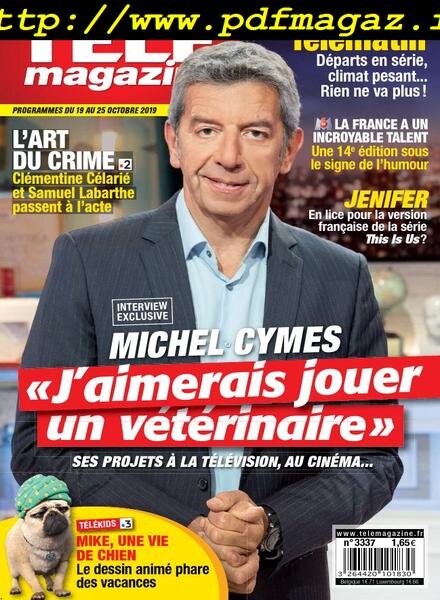Telemagazine – 19 octobre 2019 Cover