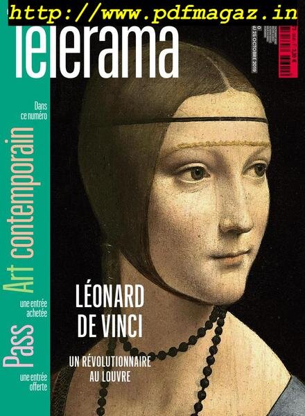 Telerama Magazine – 19 octobre 2019 Cover
