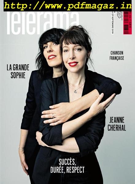 Telerama Magazine – 21 septembre 2019 Cover