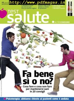 Test Salute – Giugno 2013