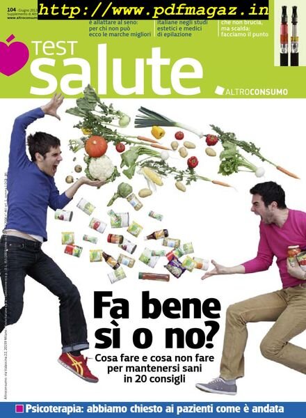 Test Salute – Giugno 2013 Cover