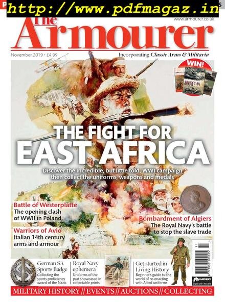 The Armourer – Novembre 2019 Cover