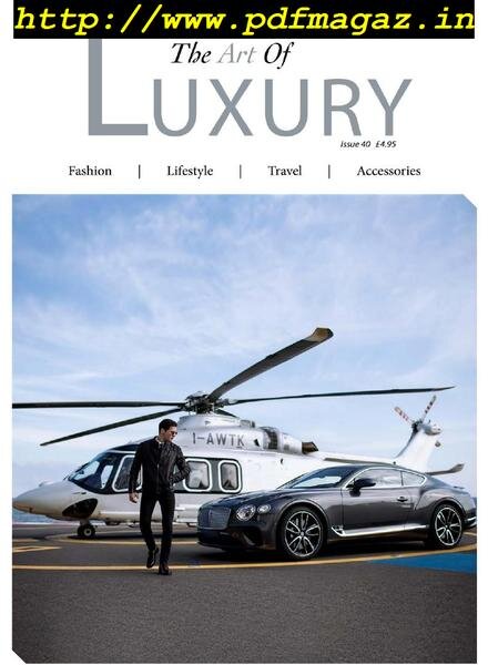 The Art of Luxury – Issue 40, 2019 Cover