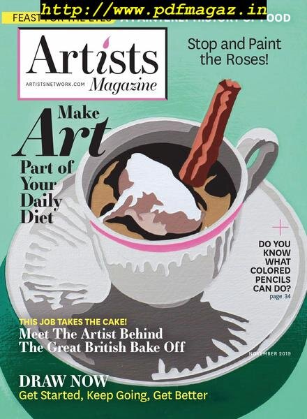 The Artist’s Magazine – November 2019 Cover