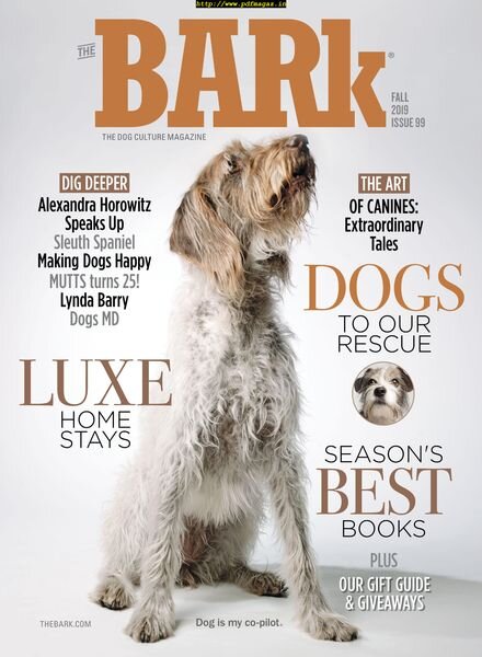 The Bark – October 2019 Cover