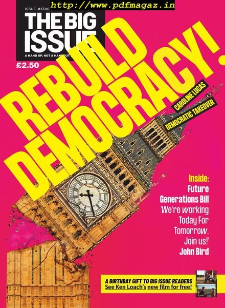 The Big Issue – October 14, 2019 Cover