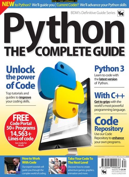 The Complete Python Manual – October 2019 Cover