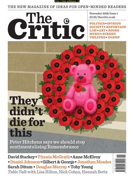 The Critic – November 2019 Cover