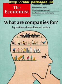 The Economist Asia Edition – August 24, 2019