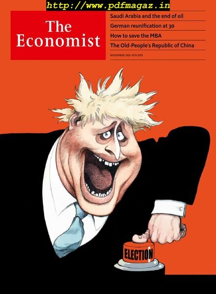 The Economist UK Edition – November 02, 2019 Cover