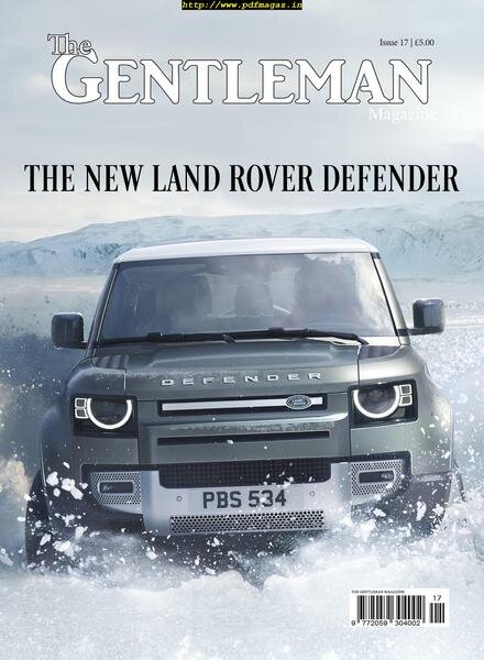 The Gentleman Magazine – October 2019 Cover