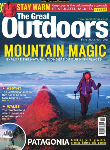 The Great Outdoors – November 2019 Cover