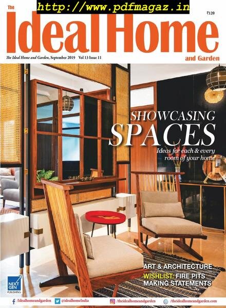 The Ideal Home and Garden – September 2019 Cover