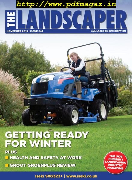The Landscaper – November 2019 Cover