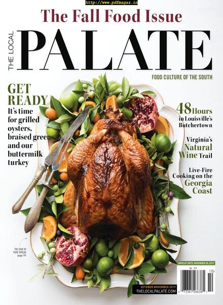 The Local Palate – October 2019 Cover