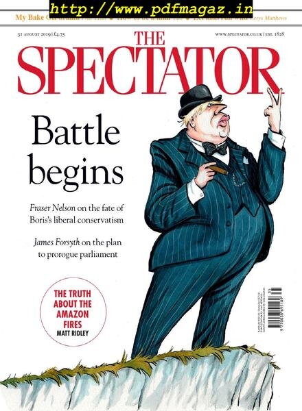 The Spectator – August 31, 2019 Cover
