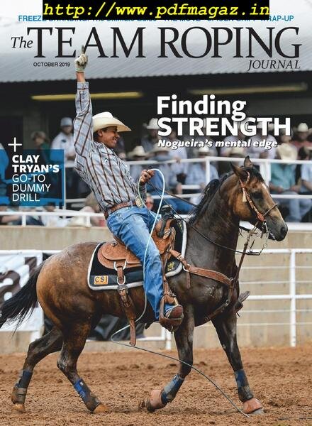 The Team Roping Journal – October 2019 Cover