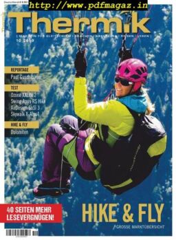 Thermik Magazin – Oktober 2019